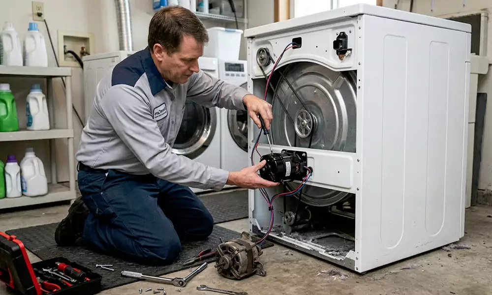 Dryer Motor Replacement in Pittsfield, MA