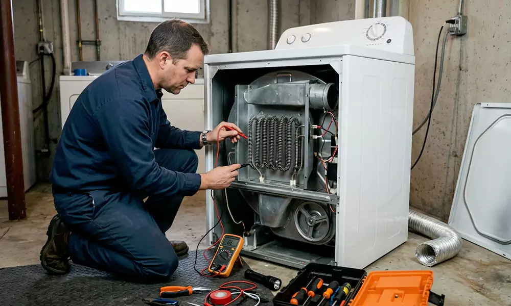 Dryer Not Heating Repair in Pittsfield, MA