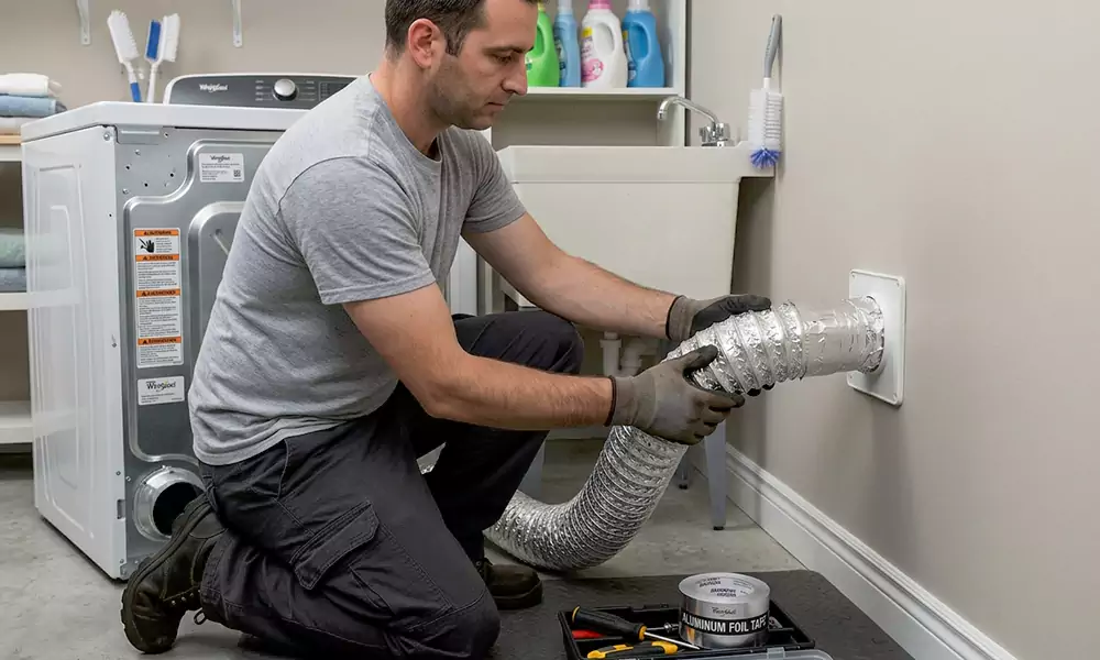 Dryer Vent Installation in Pittsfield, MA