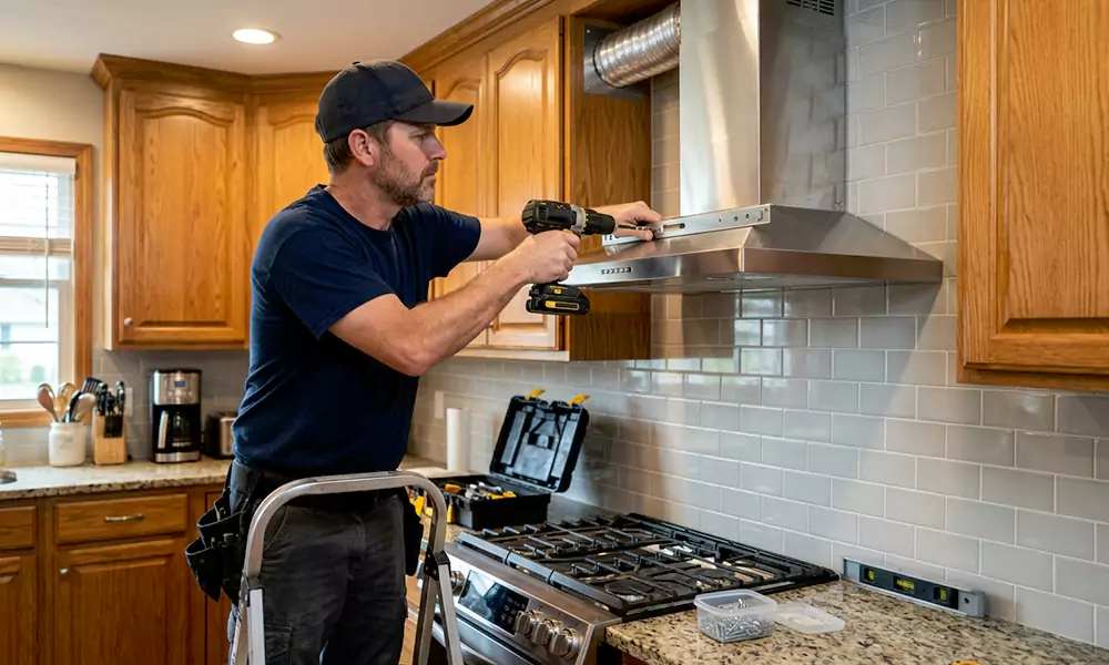 Range Hood Installation in Pittsfield, MA