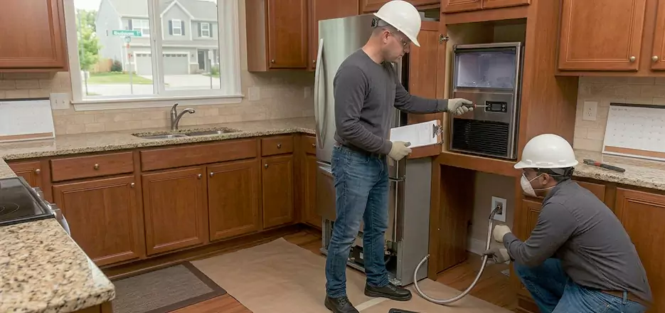 Emergency Ice Maker Water Line Installation in Pittsfield