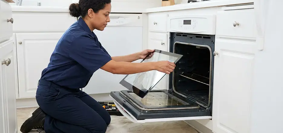 Range Oven Door Glass Replacement in Pittsfield
