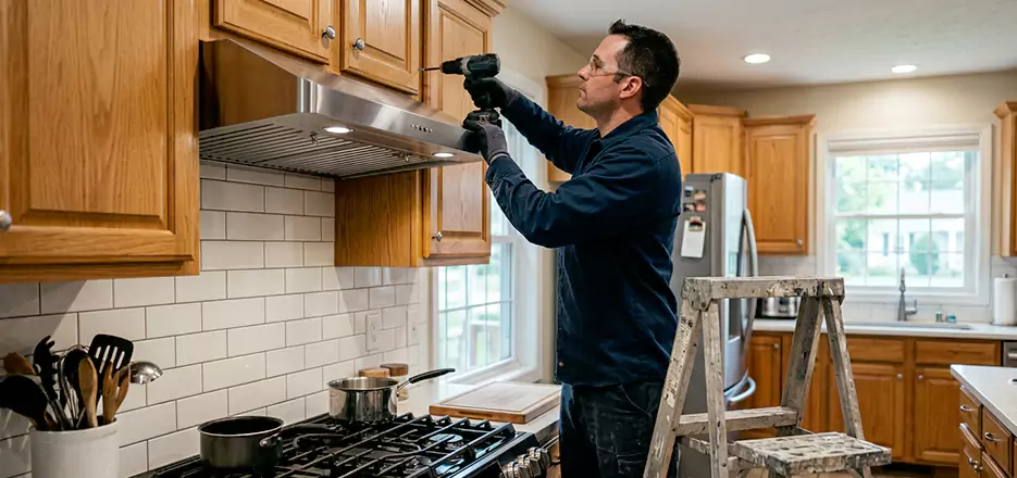 Wood Range Hood Installation Pittsfield