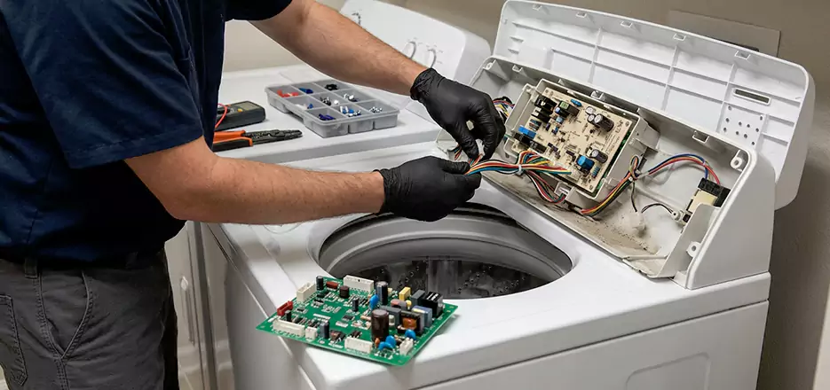 Washer Control Panel Board Replacement in Pittsfield
